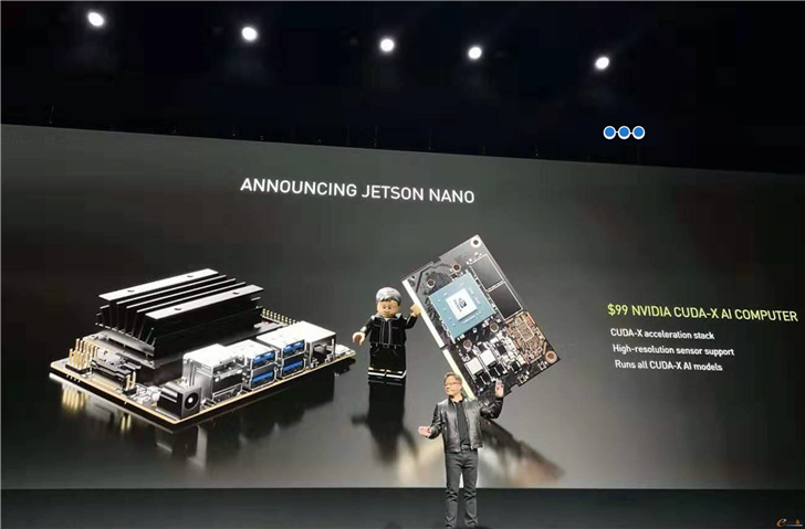 NVIDIA推出人工智能计算机Jetson Nano